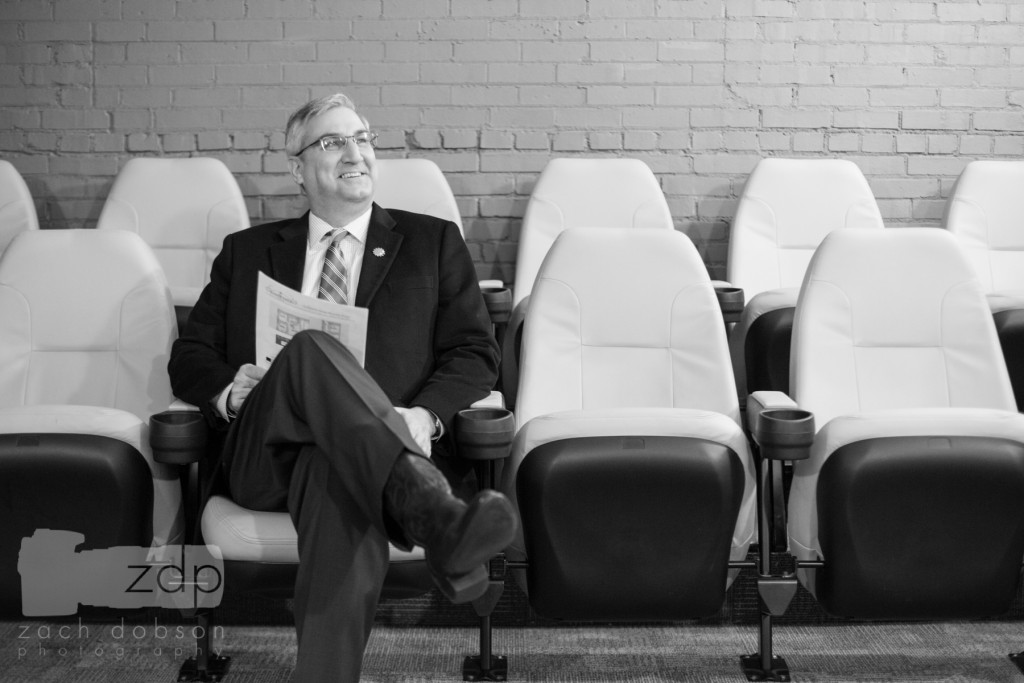 Indiana Governor Eric Holcomb in 2016 when he was Lieutenant Governor.