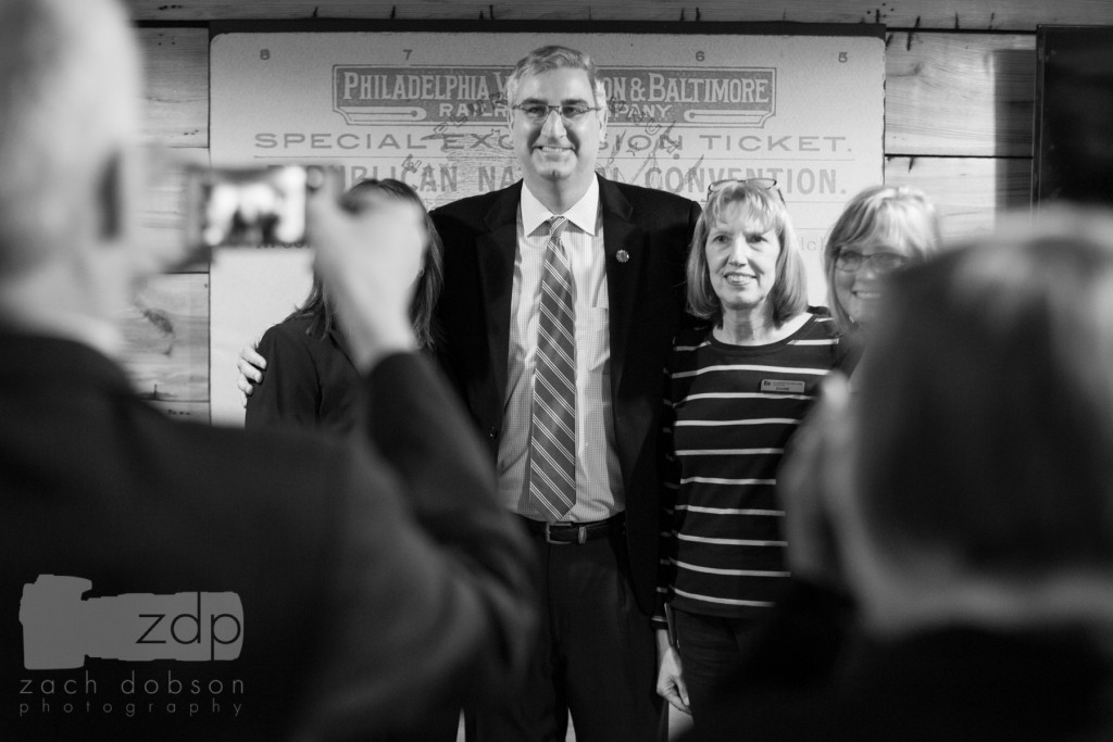 Indiana Governor Eric Holcomb in 2016 when he was Lieutenant Governor.