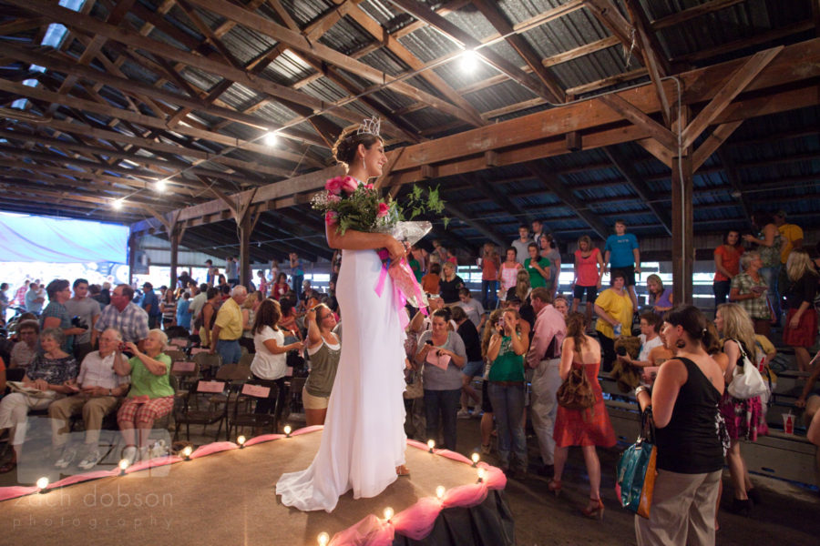 Beauty pageant at the Fulton County fair. Indiana Fairs & Festivals