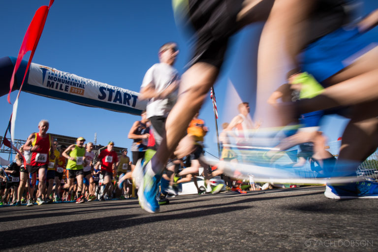 Monumental Mile Downtown Indianapolis