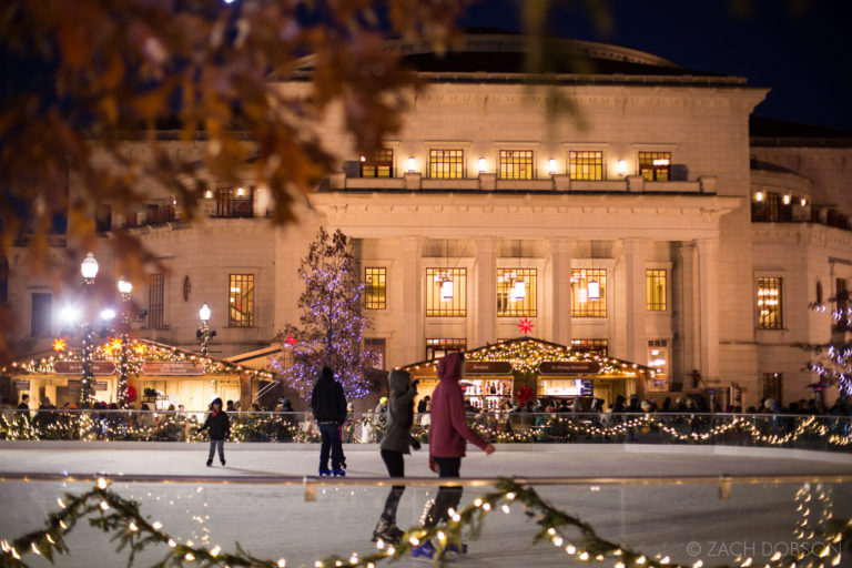 Christkindlmarkt Carmel Indiana Ice Skating