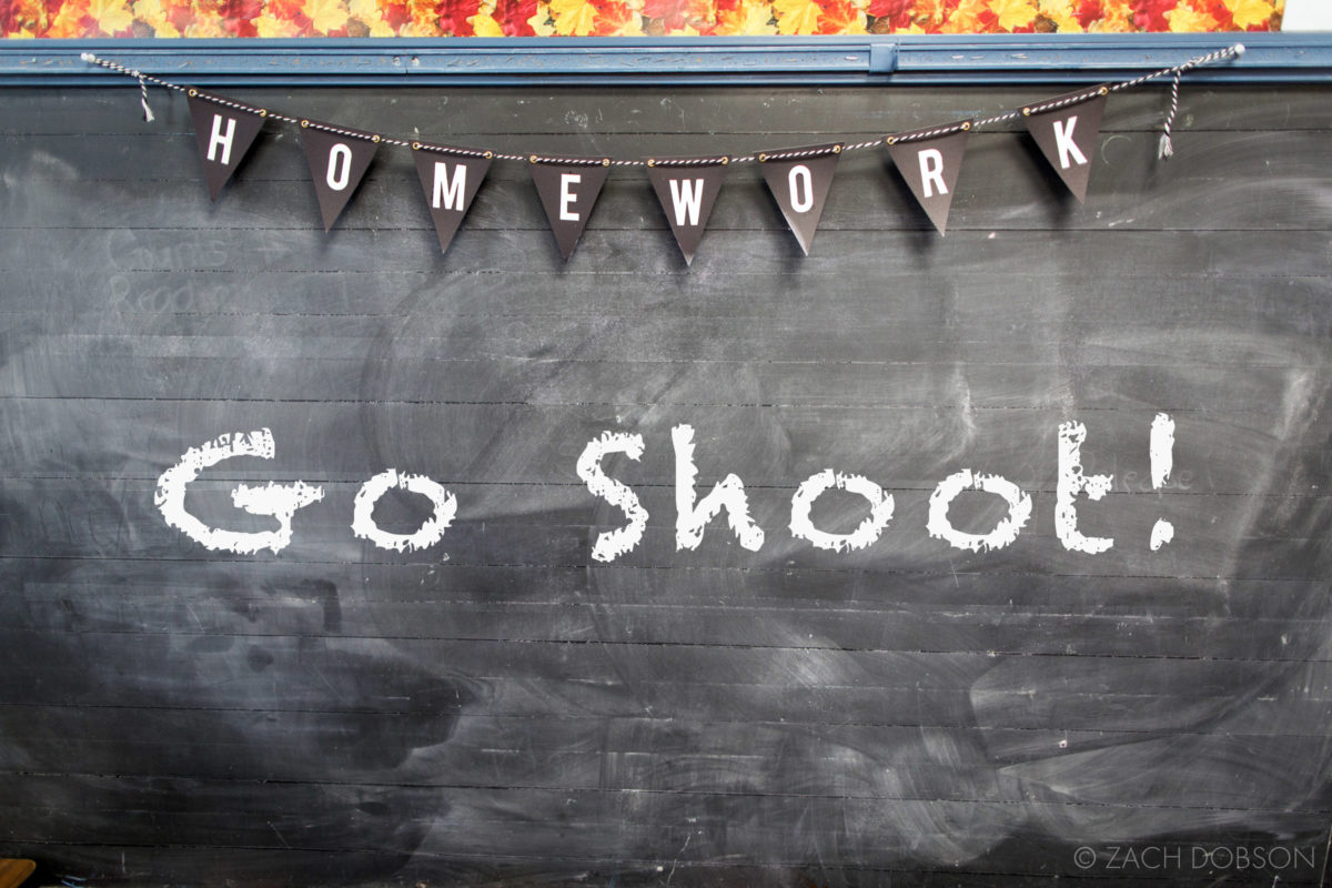Advice for Student Photographers - GO SHOOT!