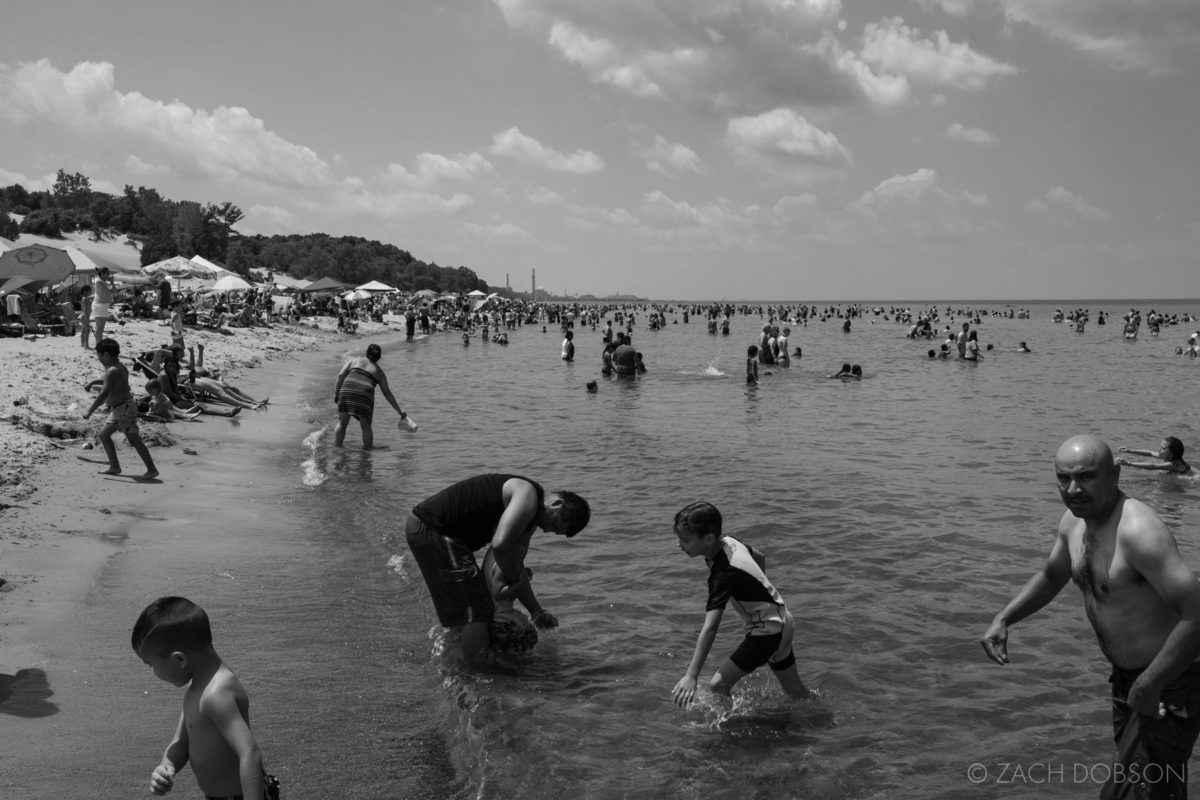 indiana dunes state park swimmers