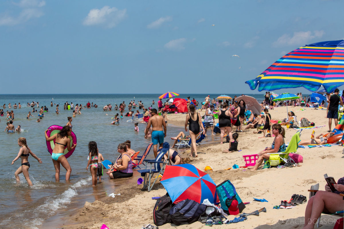indiana dunes state park swimmers