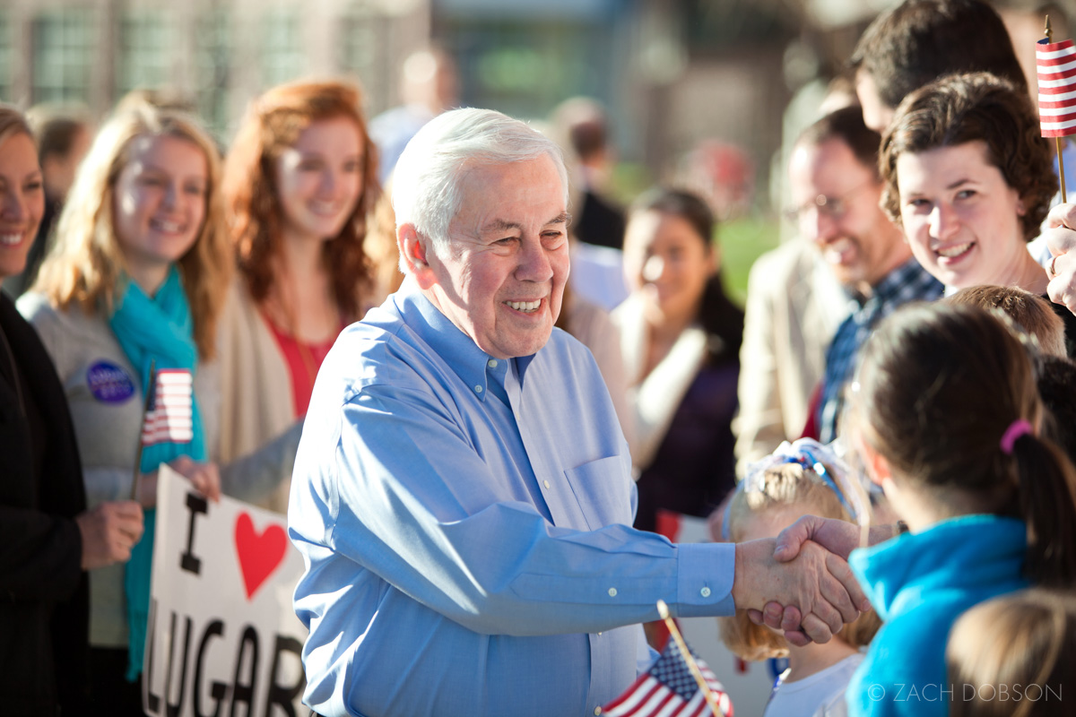 US Senator Richard Lugar