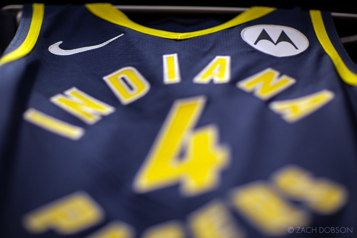 Indiana Pacers and Motorola US sponsorship