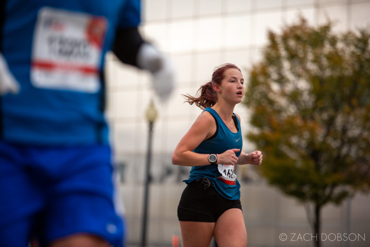 Indianapolis Monumental Marathon, 2019. Central Library