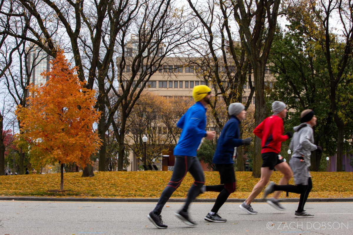 Indianapolis Monumental Marathon, 2019. Meridian St.