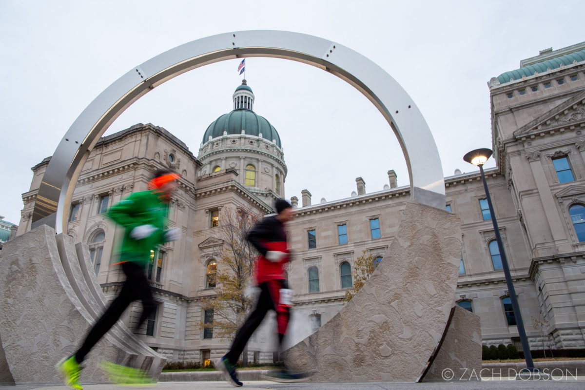 Indianapolis Monumental Marathon, 2019. 