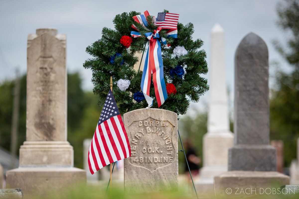 indianapolis indiana bethel cemetery civil war veteran 