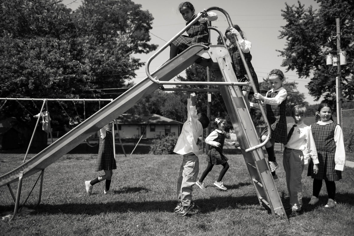 first day of school recess playground