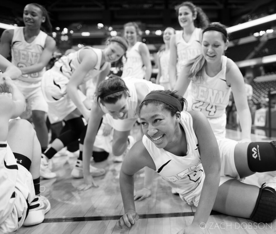 indiana high school basketball girls state champions penn