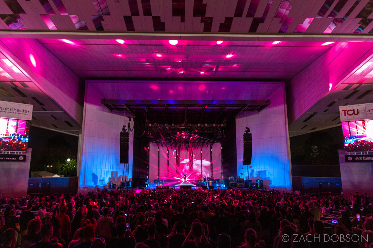 Deftones at TCU Amphitheater in Indianapolis, Indiana