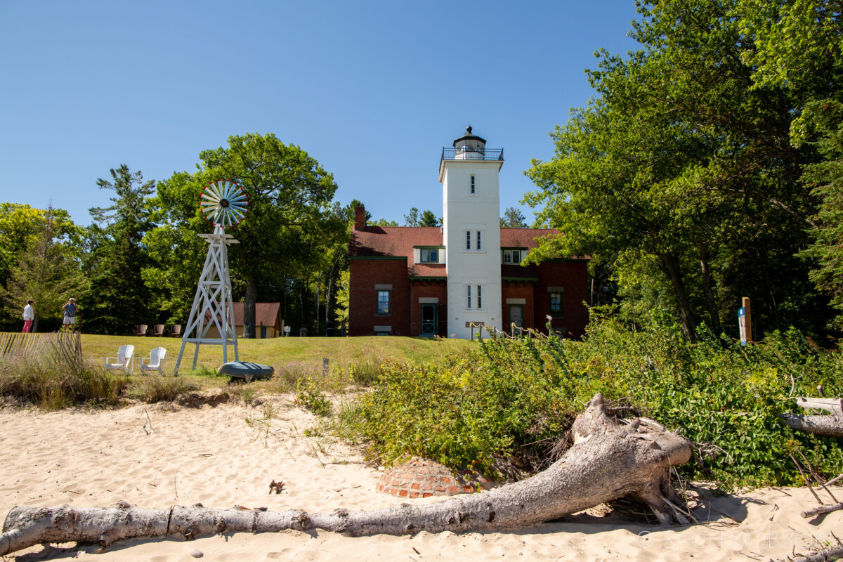 40 Mile Point Lighthouse in Rogers City, Michigan