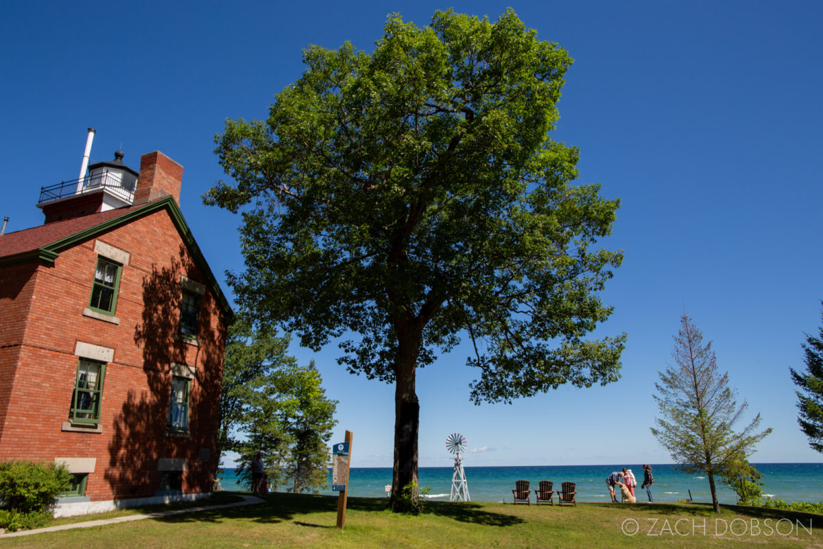 40 Mile Point Lighthouse in Rogers City, Michigan