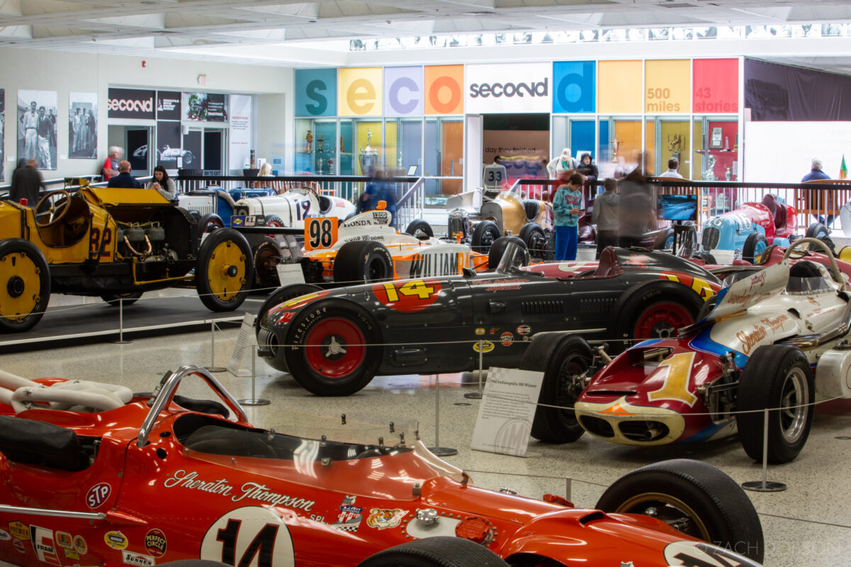 the Indianapolis Motor Speedway Museum