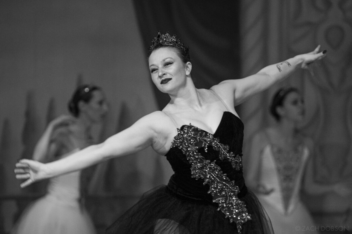 Ballet INitiative, an Indianapolis, Indiana-based dance collective rehearses at Basile Theatre at the Historic Athenaeum