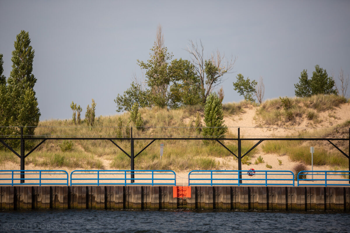 North Pier and sand dune