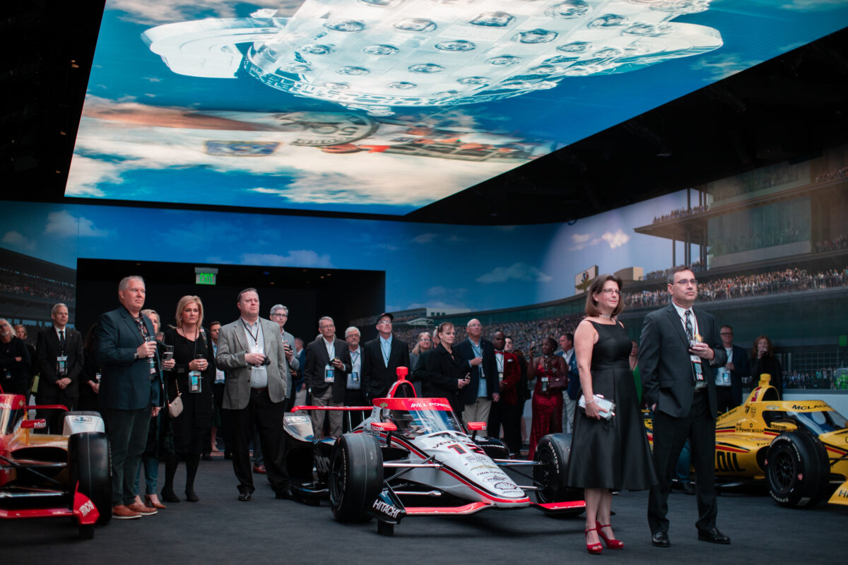 Indianapolis Motor Speedway Museum starting line experience