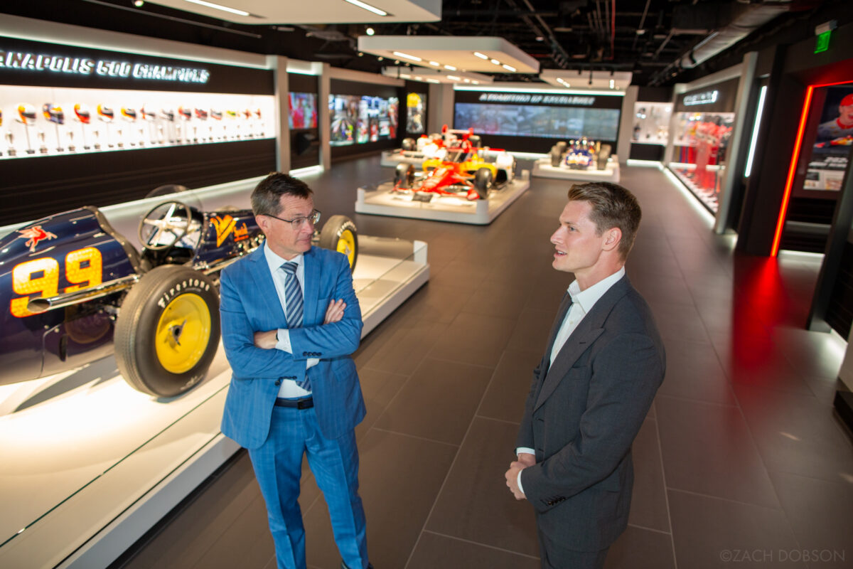 Doug Boles and Josef Newgarden