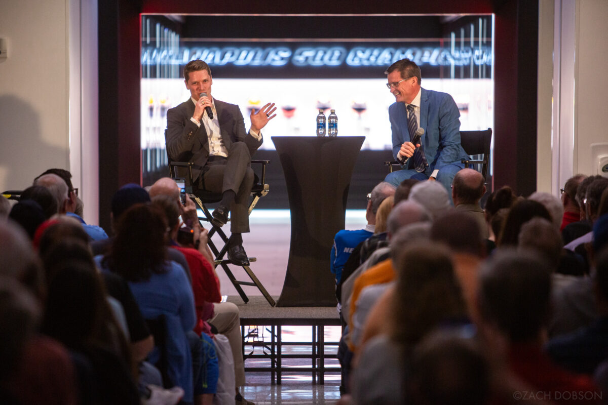 An Evening With Josef Newgarden at the Indianapolis Motor Speedway Museum, hosted by Doug Boles