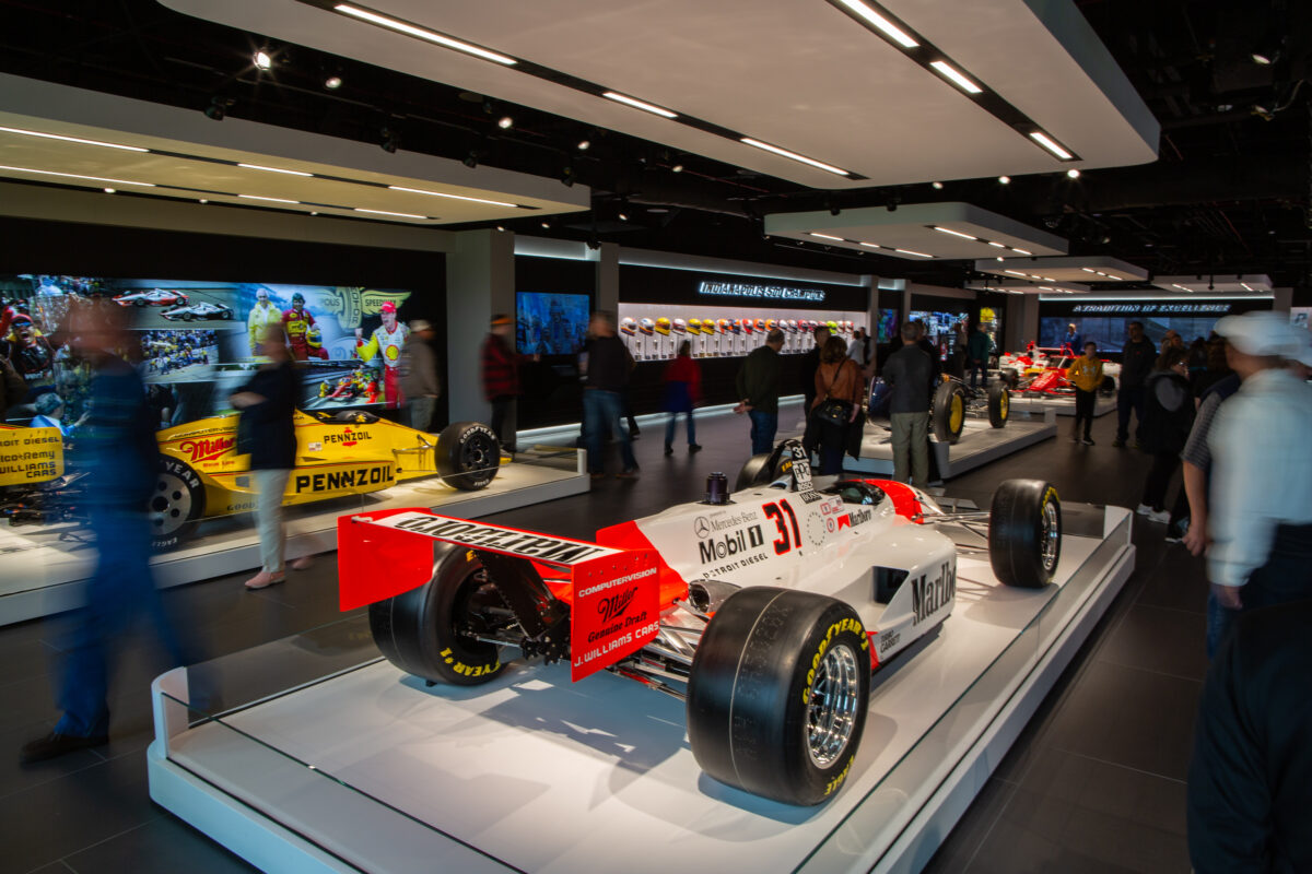 Indianapolis Motor Speedway Museum Penske Gallery